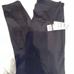 Ideology Deep Black Maternity Leggings